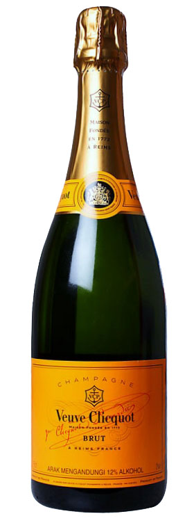 Clicquot Brut Veuve Spirits Bowery NV Champagne - Vine Label & Wine and Yellow