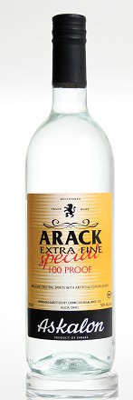 Askalon Arak 100 Proof Extra Fine Kosher Bowery and Vine