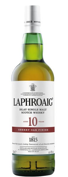 Laphroaig - 10 Year Old Sherry Oak Finish Single Malt Scotch Whisky -  Bowery and Vine Wine & Spirits